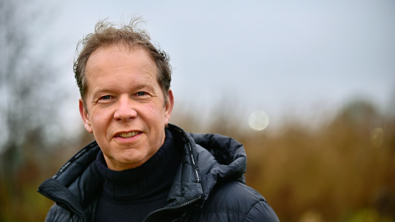 Portret van Henk Jan Gerzee, voorzitter van Herenboeren Heemstede