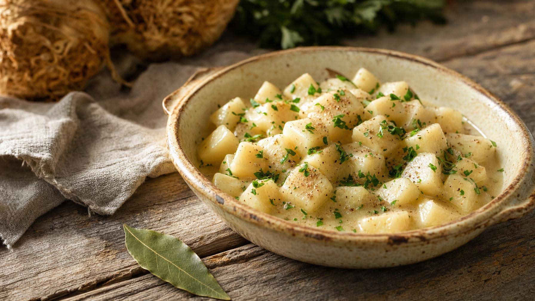 Knolselderij à la Hollandaise (circa 1760)