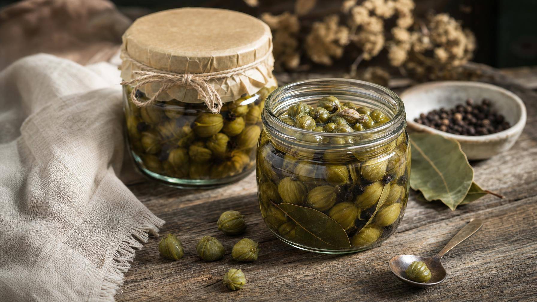 Kappertjes van Oost-Indische kers