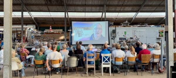 Veel belangstelling bij de premiere van de documentaire Dagboek van een Mond over Herenboeren Heemstede. 25 juni 2025